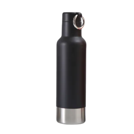 Office Onyx Stainless Desk Bottle (Black)