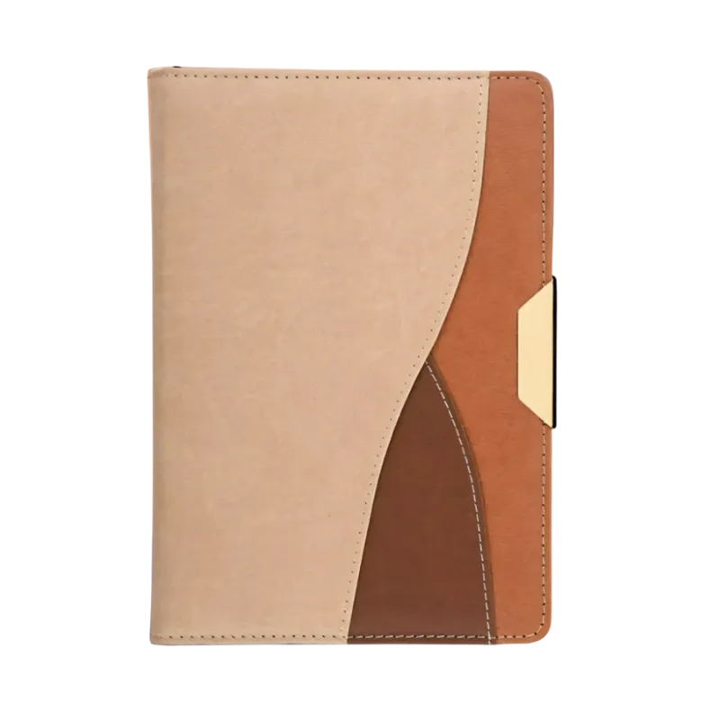 Artisan Wave Notebook (Brown)