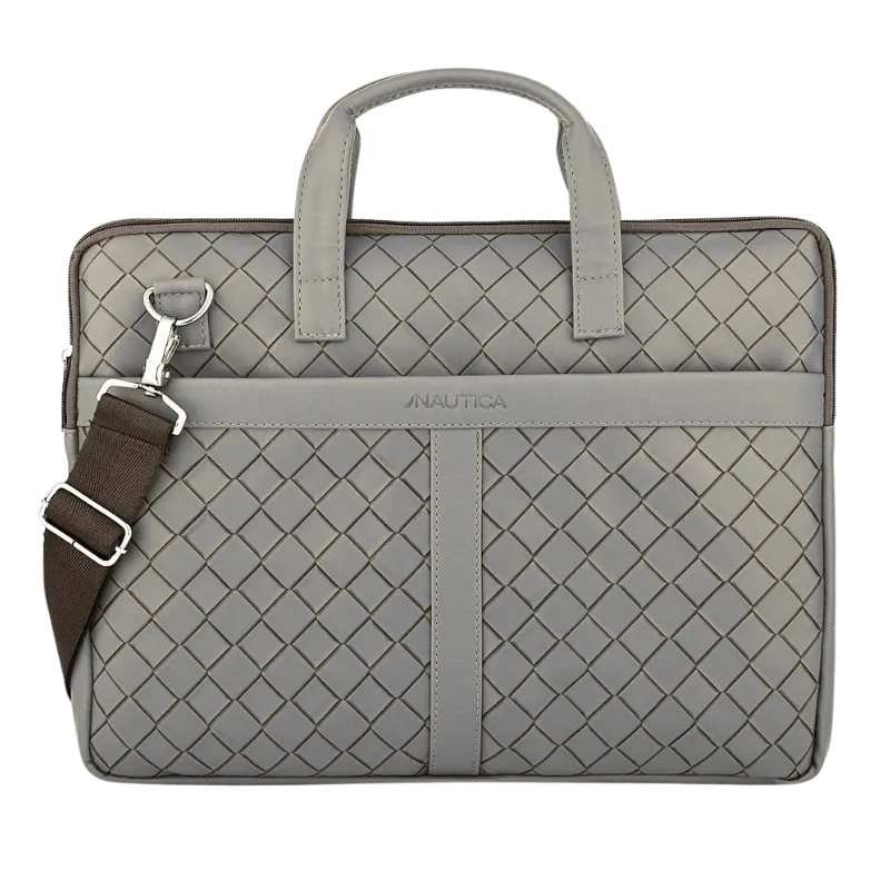 Naurica Laptop Bag Checks (Gray)