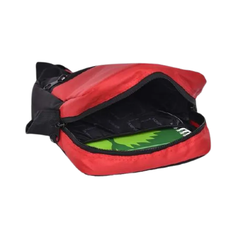 ZipStream Crossbody Bag (Red)