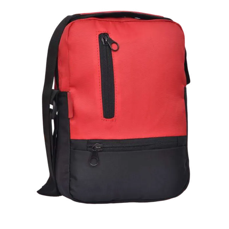 ZipStream Crossbody Bag (Red)