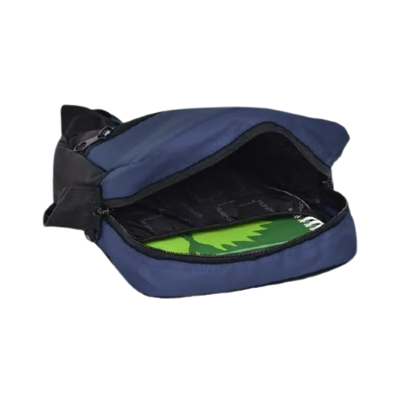 ZipStream Crossbody Bag (Blue)
