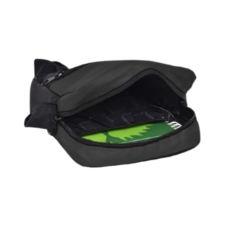 ZipStream Crossbody Bag (Black)