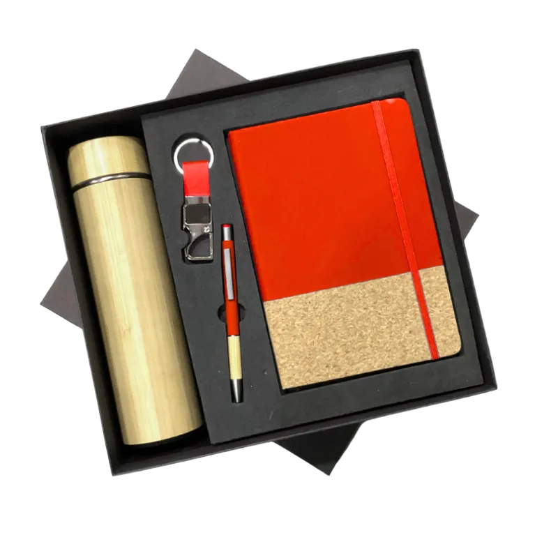 Wooden Set For Employee (Red)