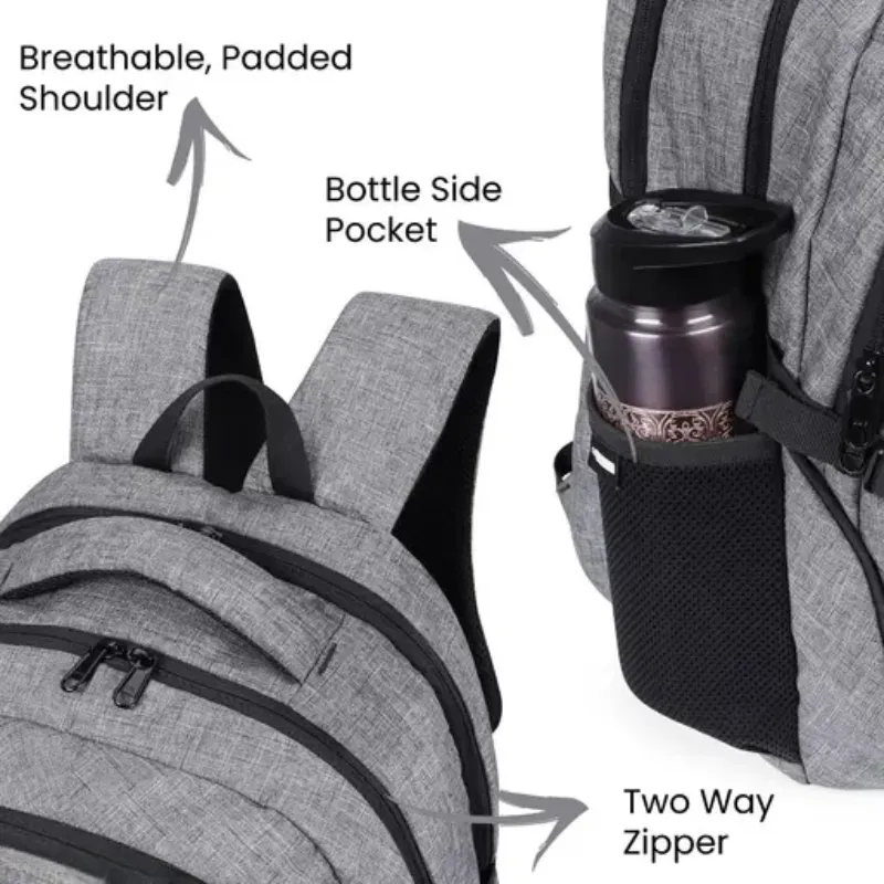 Guardpack Anti Thief Backpack (Grey)