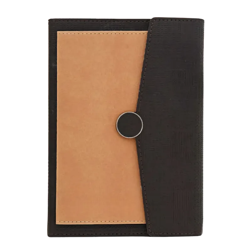 Envoloped Diary And Pen Set (Brown)