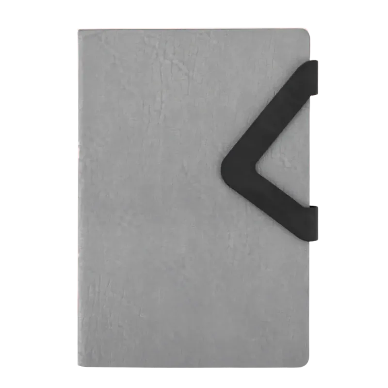 Metal Pen And Notebook (Grey)
