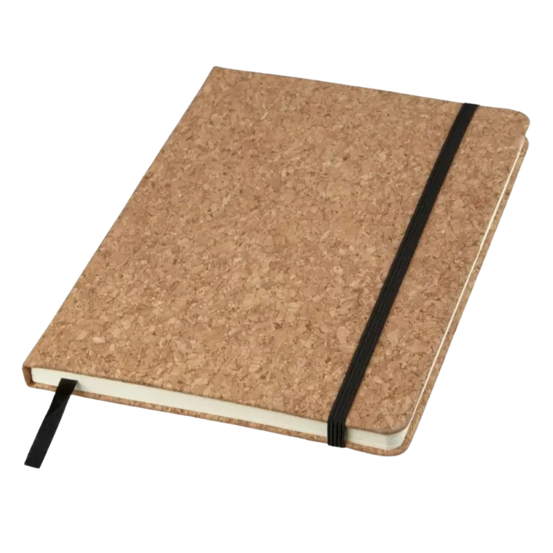 Cork Elastic Pen And Diary