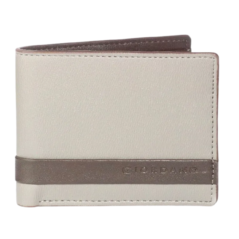 Giordano Ladies & Gents Wallet Combo (Cream)