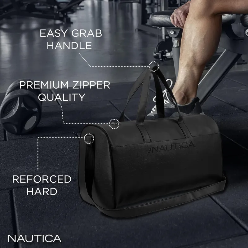 Nautica Duffle Bag (Black)