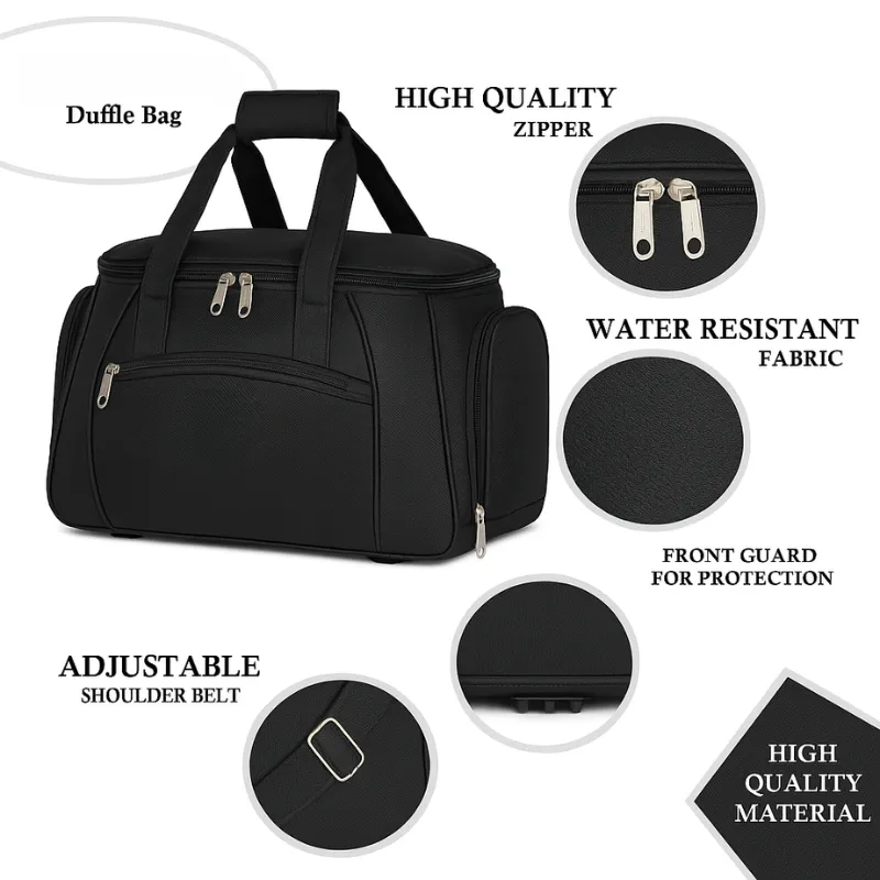 Heritage Voyager Duffle (Black)