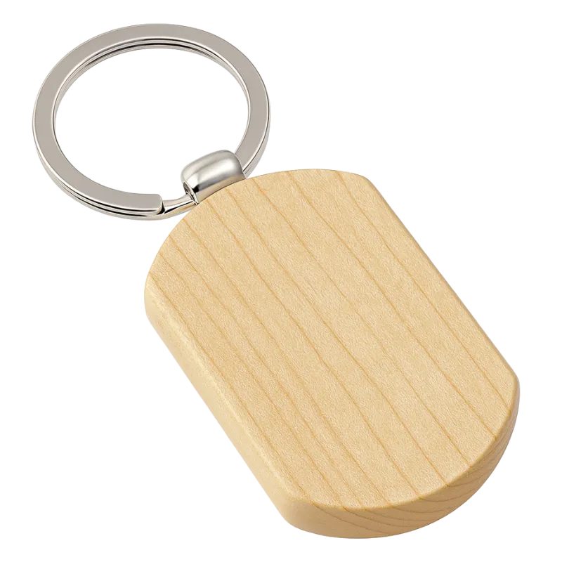 Bamboo Keychain