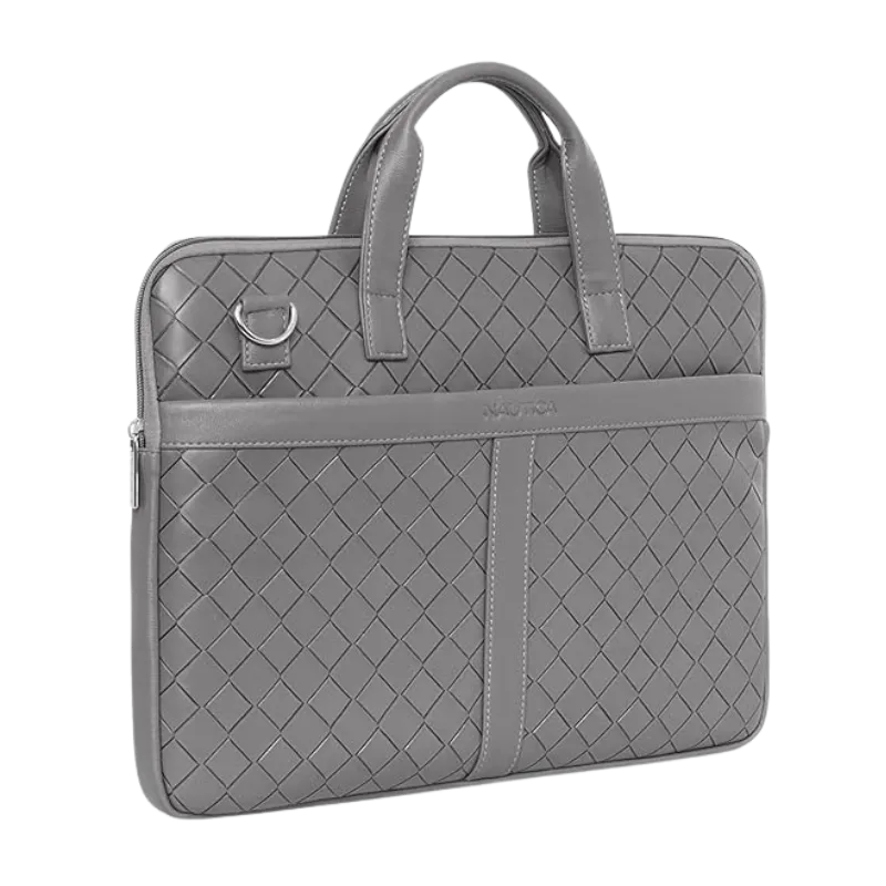 Naurica Laptop Bag Checks (Gray)
