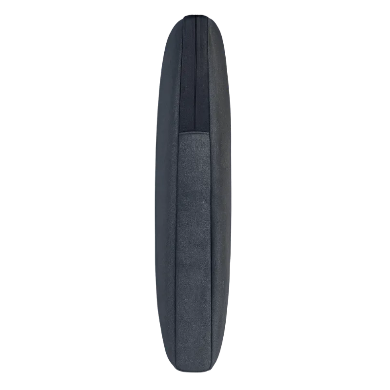 Leather Laptop Sleeve (Gray)