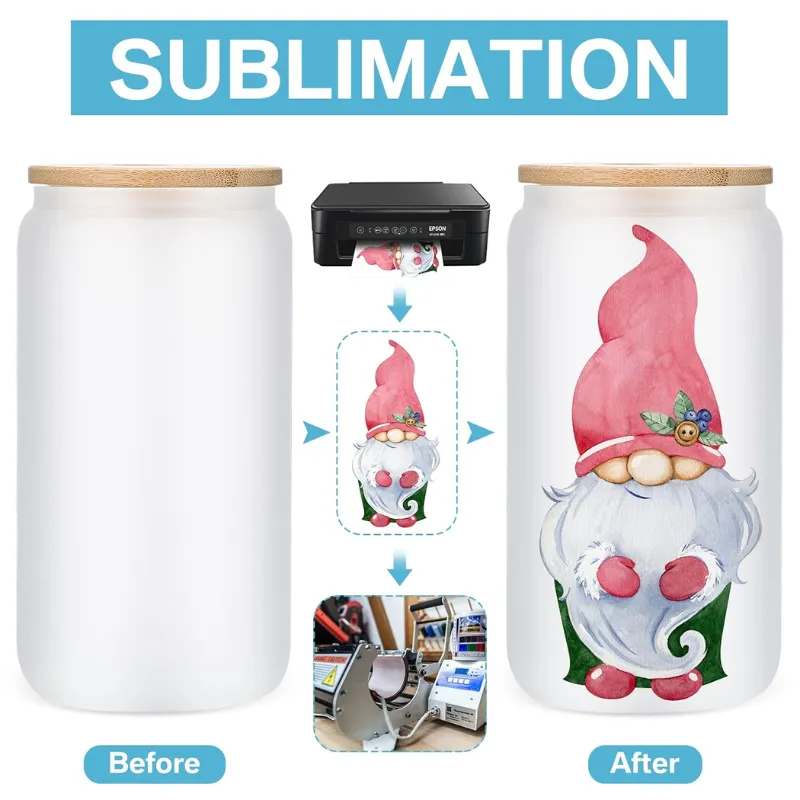 Customized Double Wall SS Can Mug with Bamboo Lid