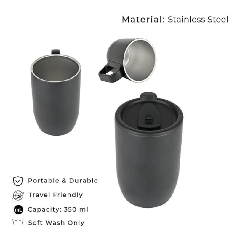 Corporate Crest Mug (Black)