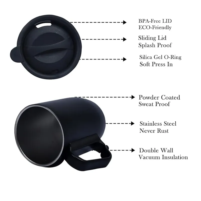 Corporate Crest Mug (Black)