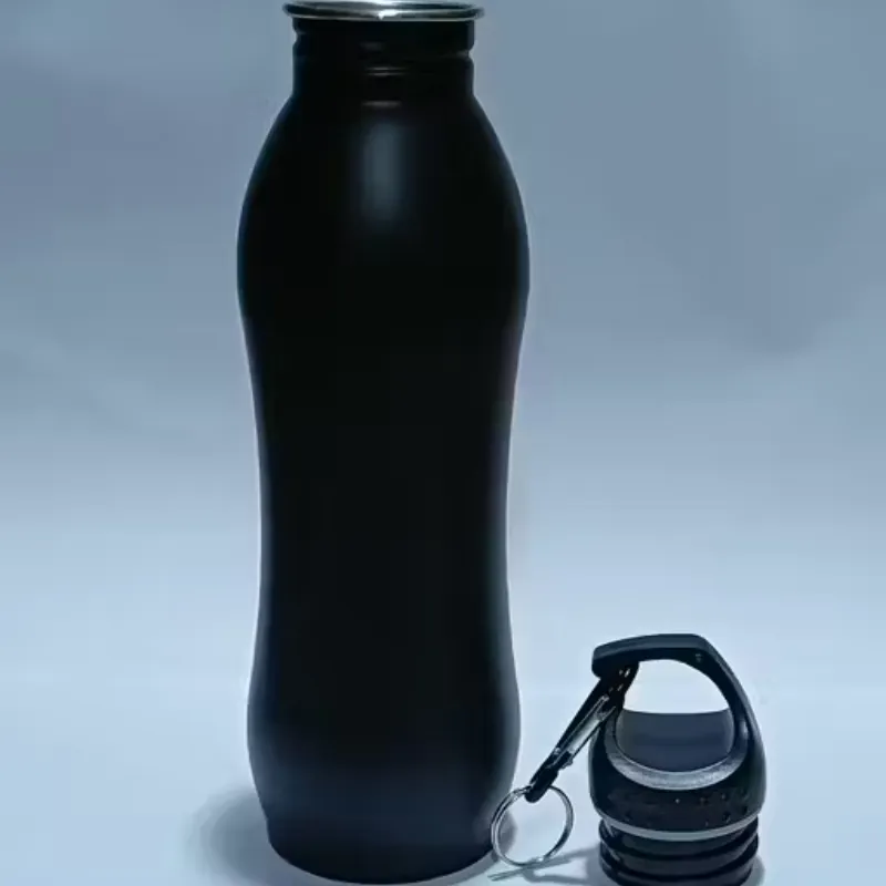 Stainless Steel Sports Water Bottle(Black)
