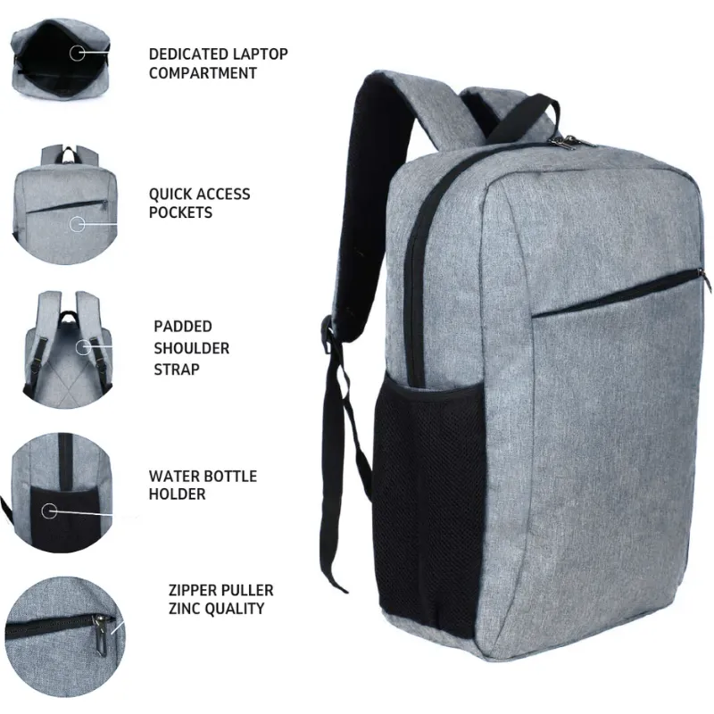 Corporate Linen Bagpack (Grey)