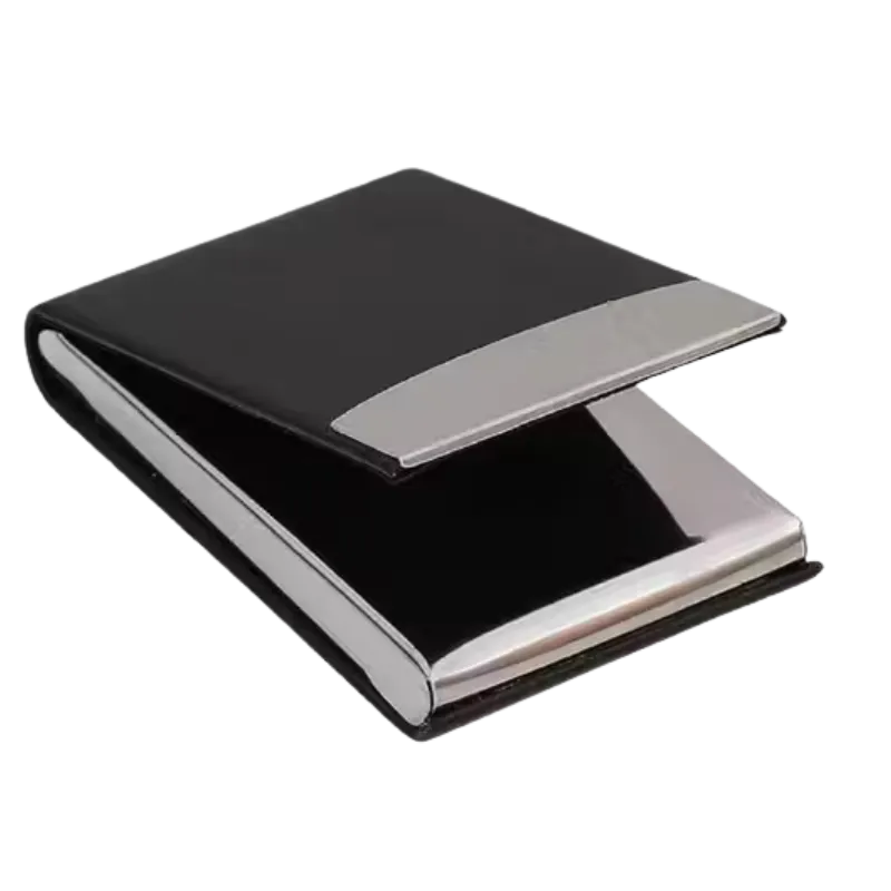 Vertical Black Card Holder