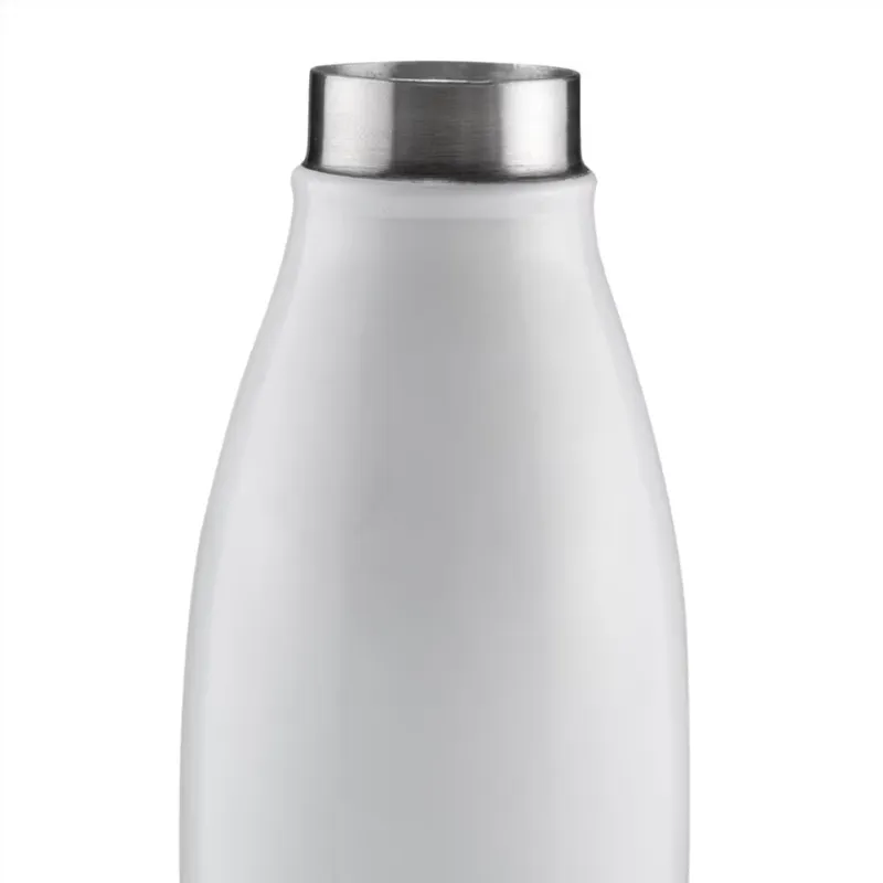 Executive Steel Water Bottle (White)