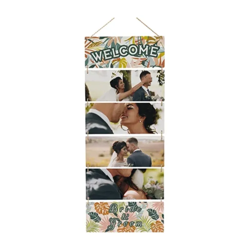 Customized Six Pieces Wall Hanging Signs