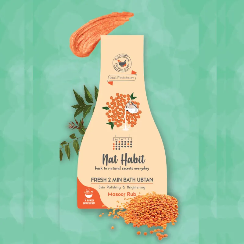 Masoor Ubtan Bath Rub