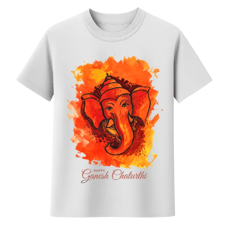 Premium Ganesh Round Neck T-Shirt