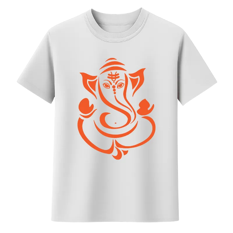 Premium Ganesh Chaturthi Round Neck T-Shirt