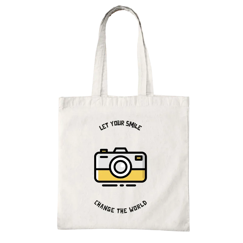 Let Your Smile Change The World Tote Bag