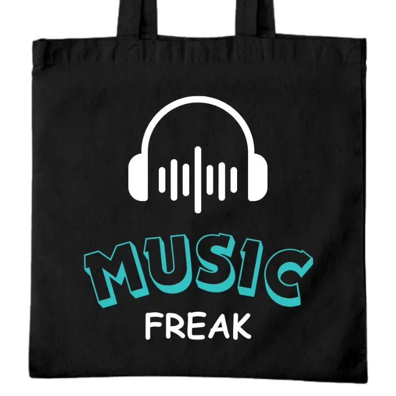 Music Freak Tote Bag