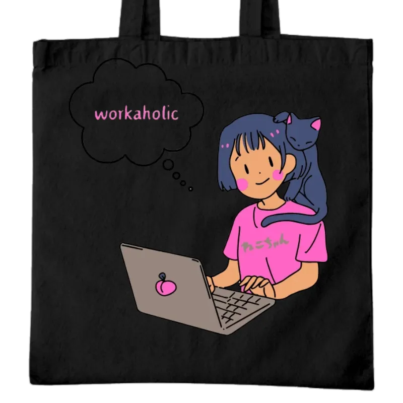 Workaholic Tote Bag