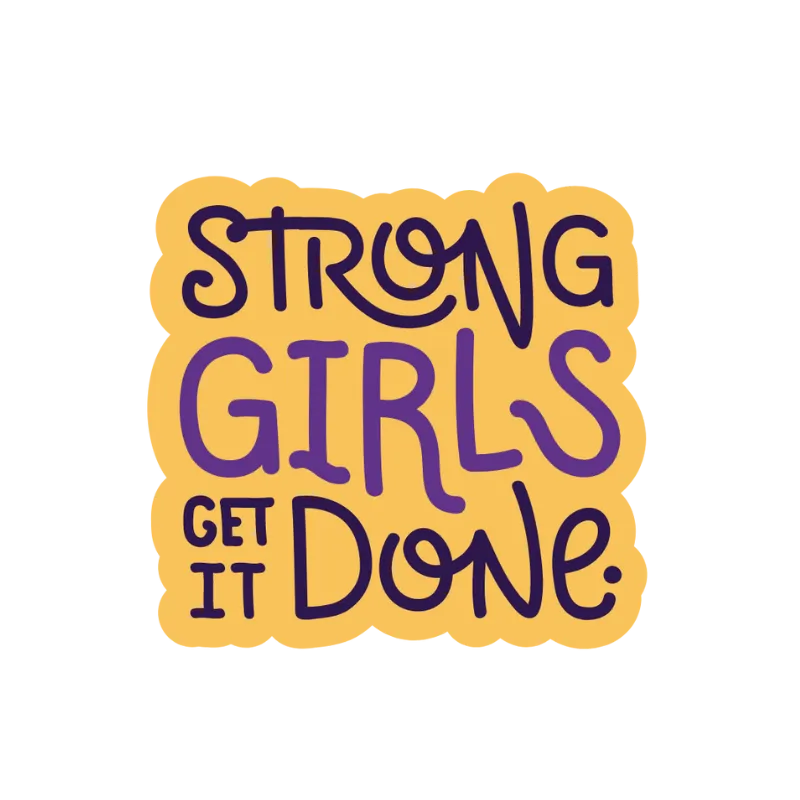 Strong Girls Get It Done Tote Bag