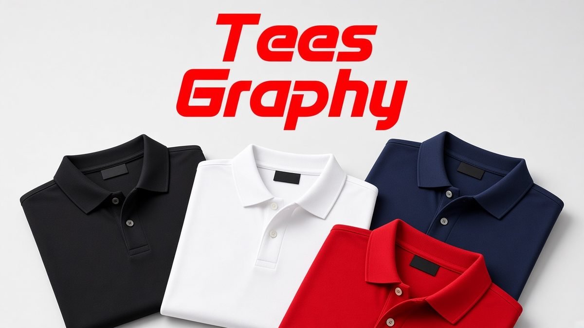 Custom polo T-shirt printing banner by Teesgraphy