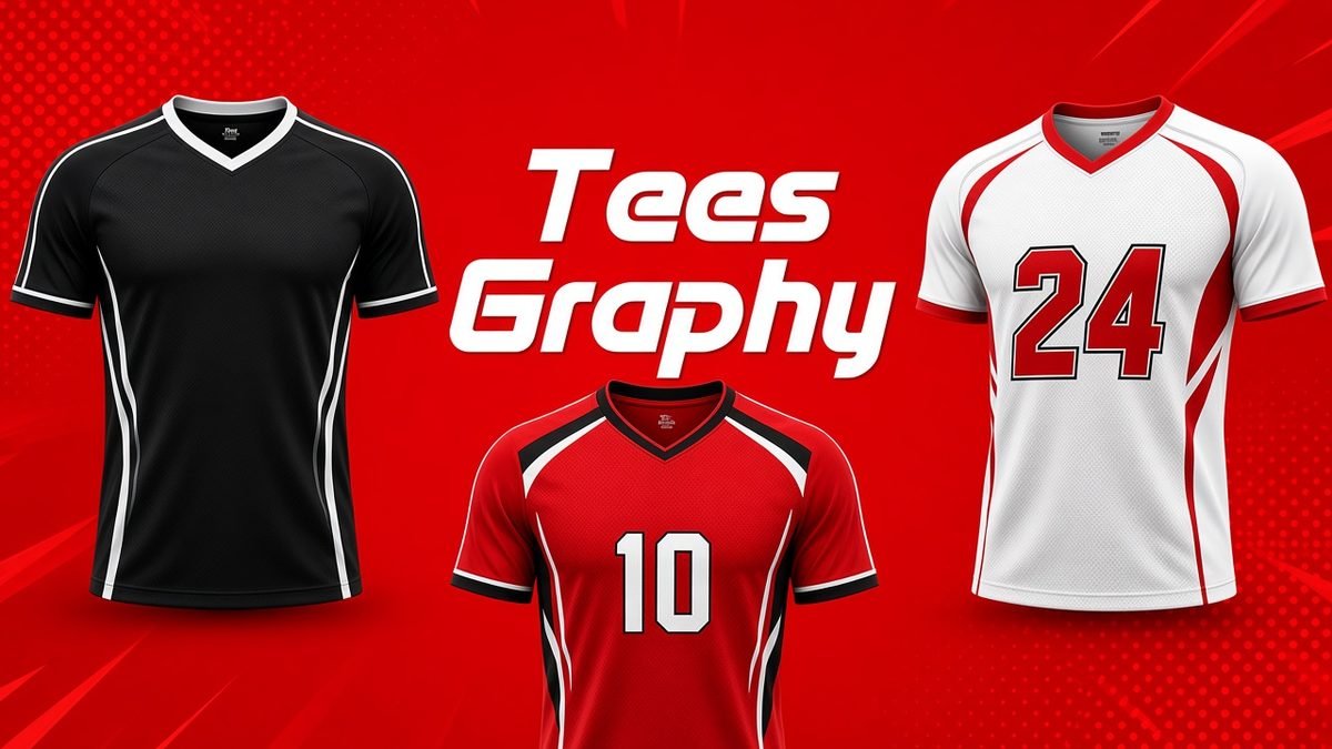 Custom sports jerseys printing banner by Teesgraphy